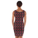 Grill Blocks Wrap Front Bodycon Dress View2