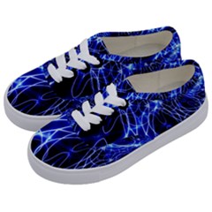 Lines Flash Light Mystical Fantasy Kids  Classic Low Top Sneakers by Dutashop