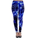 Lines Flash Light Mystical Fantasy Lightweight Velour Leggings View1