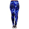 Lines Flash Light Mystical Fantasy Lightweight Velour Leggings View2