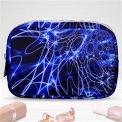 Lines Flash Light Mystical Fantasy Make Up Pouch (small)