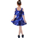 Lines Flash Light Mystical Fantasy Kids  Shoulder Cutout Chiffon Dress View2