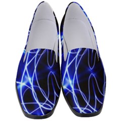 Lines Flash Light Mystical Fantasy Women s Classic Loafer Heels by Dutashop