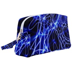 Lines Flash Light Mystical Fantasy Wristlet Pouch Bag (large)