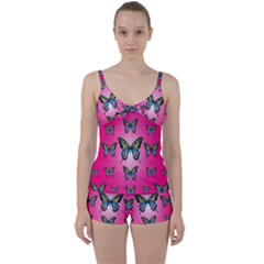 Butterfly Tie Front Two Piece Tankini by Dutashop