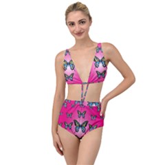 Butterfly Tied Up Two Piece Swimsuit