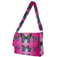 Butterfly Full Print Messenger Bag (s)