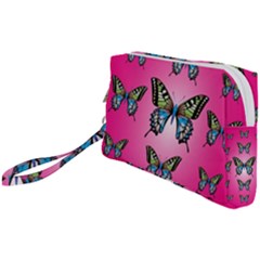 Butterfly Wristlet Pouch Bag (small) by Dutashop