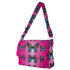 Butterfly Full Print Messenger Bag (m)