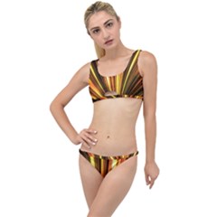 Energy Flash Futuristic Glitter The Little Details Bikini Set by Dutashop