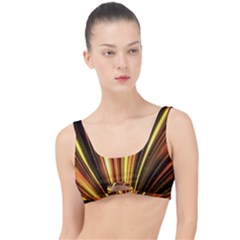 Energy Flash Futuristic Glitter The Little Details Bikini Top