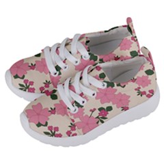 Floral Vintage Flowers Kids  Lightweight Sports Shoes