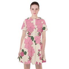 Floral Vintage Flowers Sailor Dress