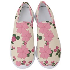 Floral Vintage Flowers Men s Slip On Sneakers by Dutashop