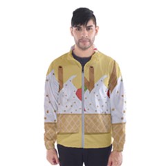 Ice Cream Dessert Summer Men s Windbreaker by Dutashop