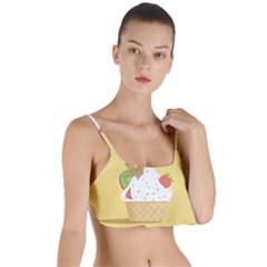 Ice Cream Dessert Summer Layered Top Bikini Top  by Dutashop