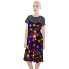 Star Colorful Christmas Abstract Camis Fishtail Dress by Dutashop