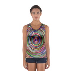 Vectors Background Sport Tank Top 