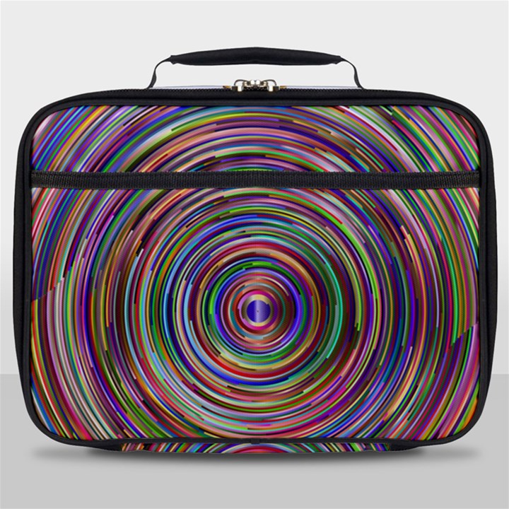 Vectors Background Full Print Lunch Bag