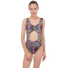 Vectors Background Center Cut Out Swimsuit