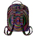 Vectors Background Flap Pocket Backpack (Large) View3