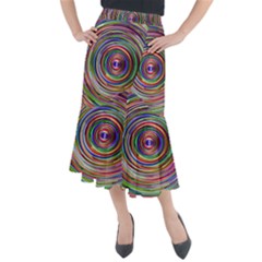 Vectors Background Midi Mermaid Skirt by Dutashop