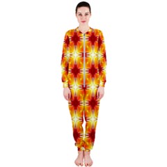 Background Boxes Seamless Onepiece Jumpsuit (ladies)  by Dutashop