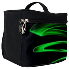 Green Light Painting Zig-zag Make Up Travel Bag (big)