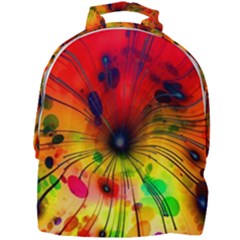 Illustrations Structure Lines Mini Full Print Backpack