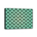 Pattern Texture Geometric Pattern Green Mini Canvas 7  x 5  (Stretched) View1