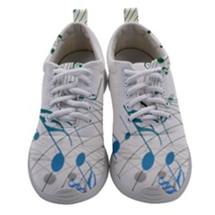 Music Notes Athletic Shoes