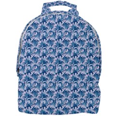 Blue Pattern Scrapbook Mini Full Print Backpack