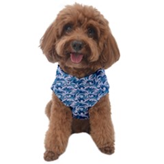 Blue Pattern Scrapbook Dog Sweater by Dutashop