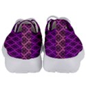 Pattern Texture Geometric Patterns Purple Kids  Lightweight Sports Shoes View4