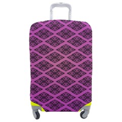 Pattern Texture Geometric Patterns Purple Luggage Cover (medium) by Dutashop