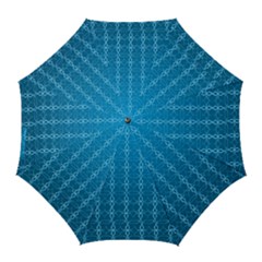 Background Texture Pattern Blue Golf Umbrellas by Dutashop