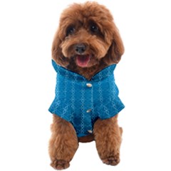 Background Texture Pattern Blue Dog Coat by Dutashop