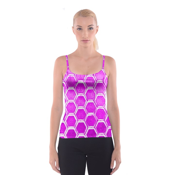 Hexagon Windows  Spaghetti Strap Top