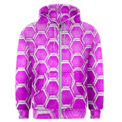 Hexagon Windows  Men s Zipper Hoodie by essentialimage365