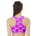 Hexagon Windows  Sports Bra with Border View2