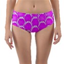 Hexagon Windows  Reversible Mid-Waist Bikini Bottoms View1