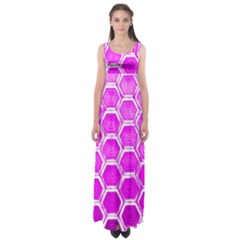 Hexagon Windows  Empire Waist Maxi Dress by essentialimage365