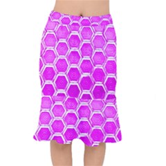 Hexagon Windows  Short Mermaid Skirt by essentialimage365