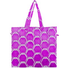 Hexagon Windows  Canvas Travel Bag by essentialimage365