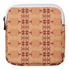 Background Wallpaper Brown Mini Square Pouch