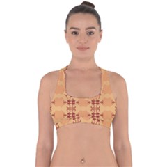 Background Wallpaper Brown Cross Back Hipster Bikini Top  by Dutashop