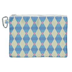 Pattern Texture Chevron Canvas Cosmetic Bag (xl)