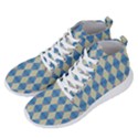 Pattern Texture Chevron Men s Lightweight High Top Sneakers View2