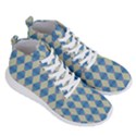 Pattern Texture Chevron Men s Lightweight High Top Sneakers View3