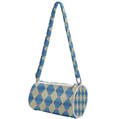 Pattern Texture Chevron Mini Cylinder Bag